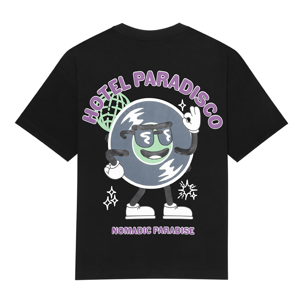 Paradisco Street Fit Tee Anthracite Black