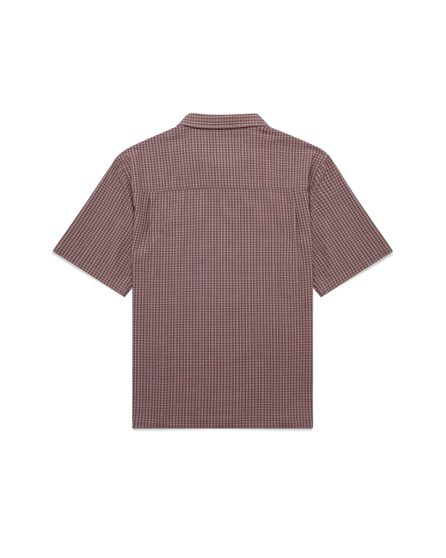 Watercolour Skate Shirt Purple Check