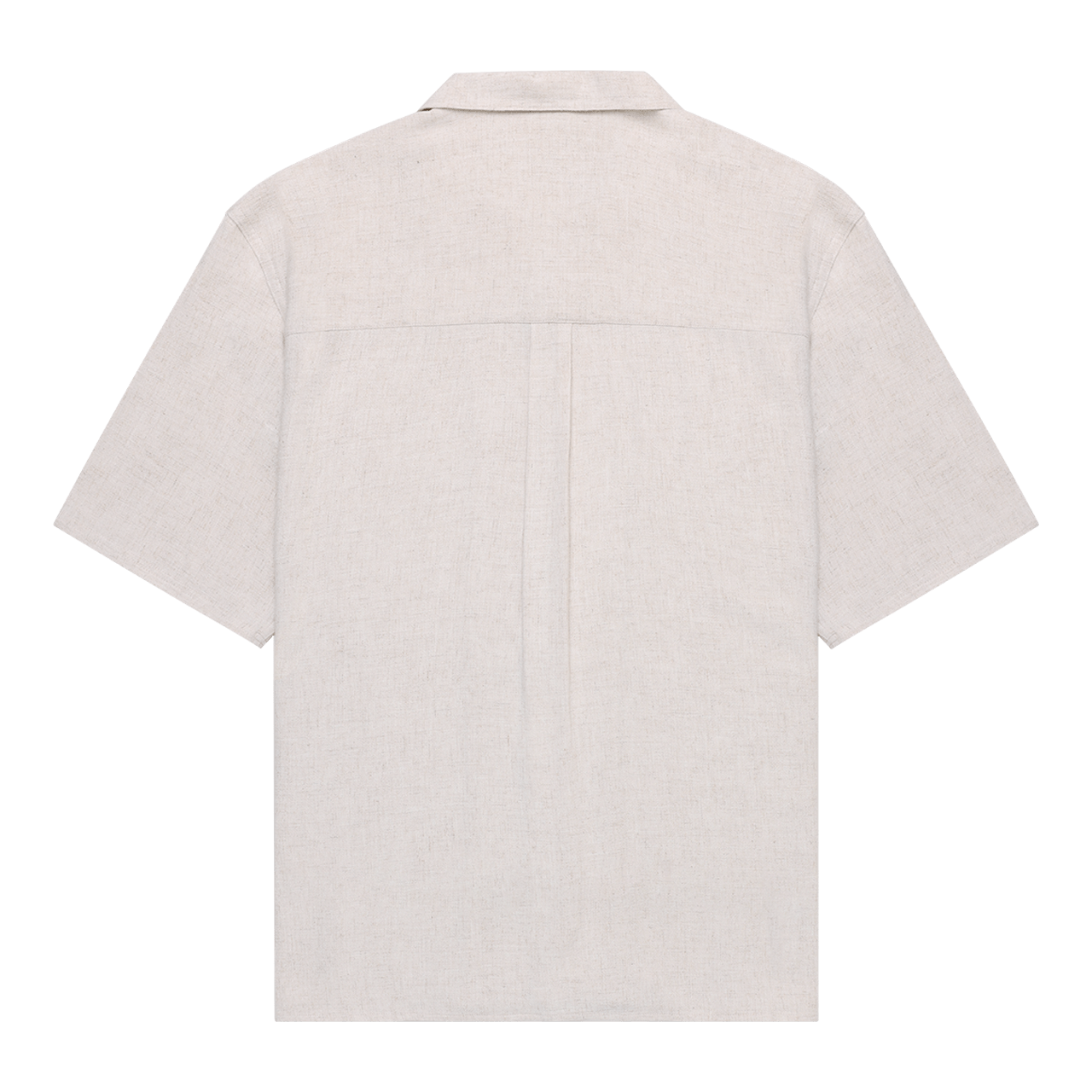 Stoked Cropped Resort Shirt Oatmeal
